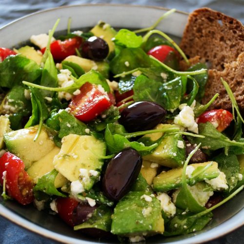 Mediterraan dieet, salade